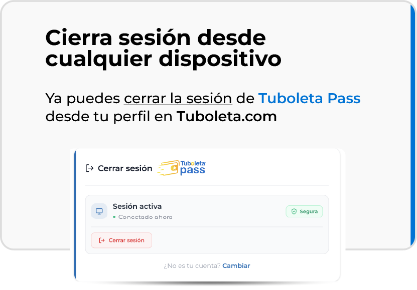 Cierra la sesión desde cualquier dispositivo
